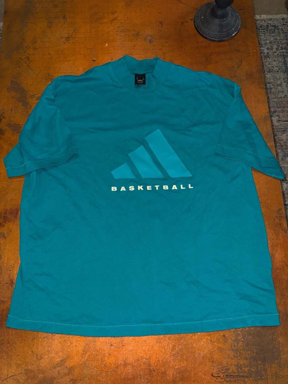 Adidas Basketball Jersey T-Shirt Size XL Blue